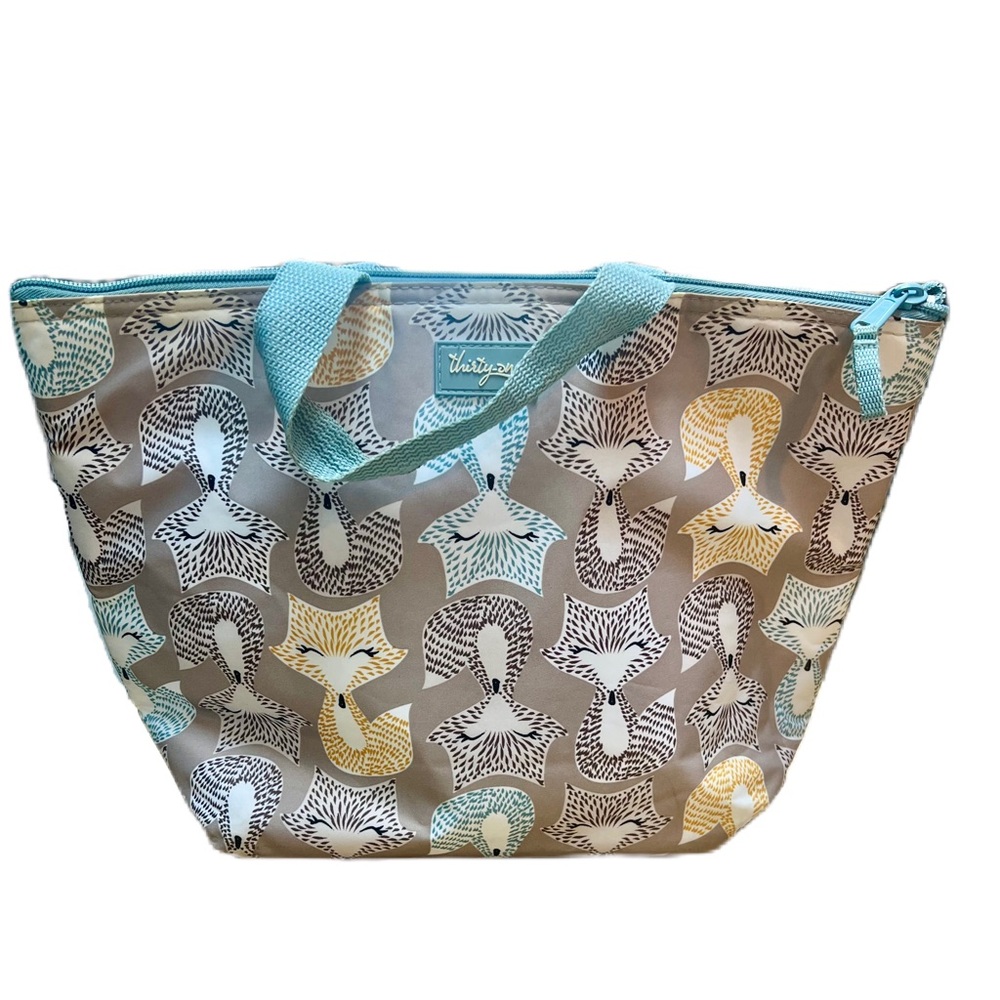 Thirty-One Fox Lunch Tote Bag - Picture 2 of 11